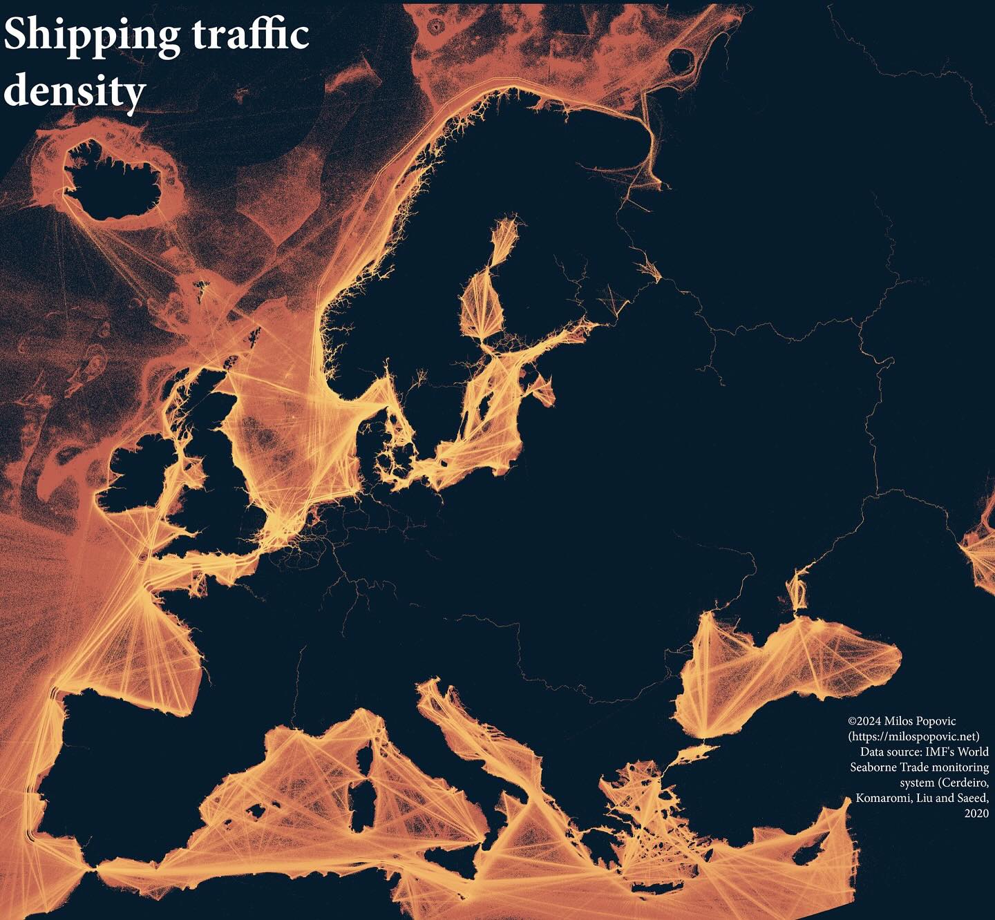 Shipping Traffic Density
