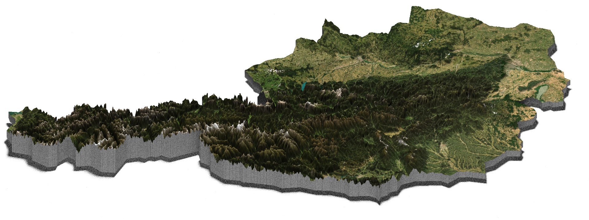 Making Realistic 3d Topographic Maps In R Milos Popovic Personal